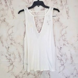SOULCYCLE Soul in Love Double V Tank Top Shirt M